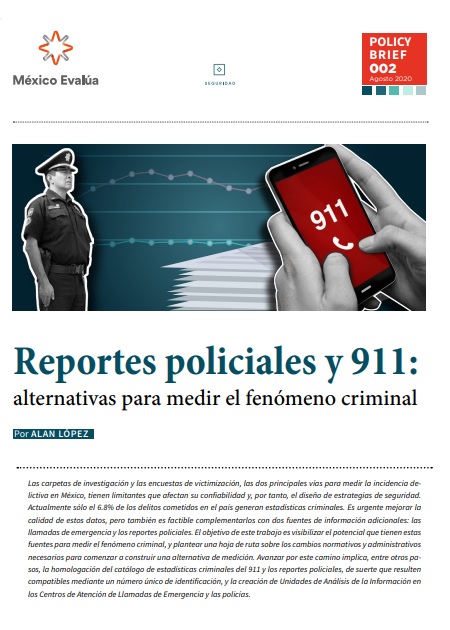 Reportes policiales y 911: alternativas para medir el fenómeno criminal