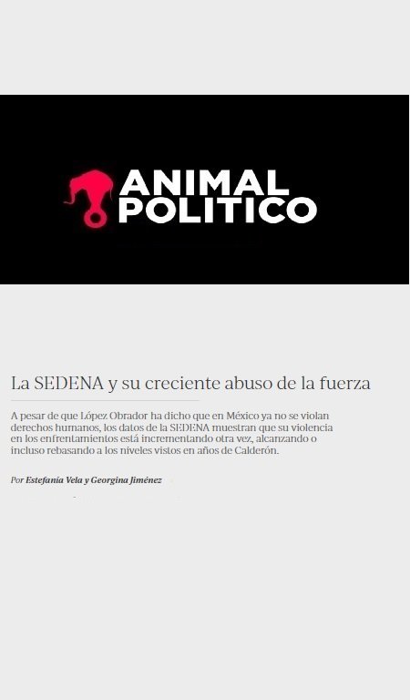 La SEDENA y su creciente abuso de la fuerza