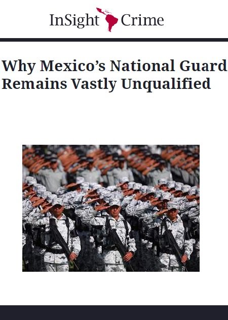 Why Mexico’s National Guard Remains Vastly Unqualified